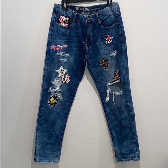 Machine Pour Neuf Mode Denim pants. Size 30 - Picture 7 of 12